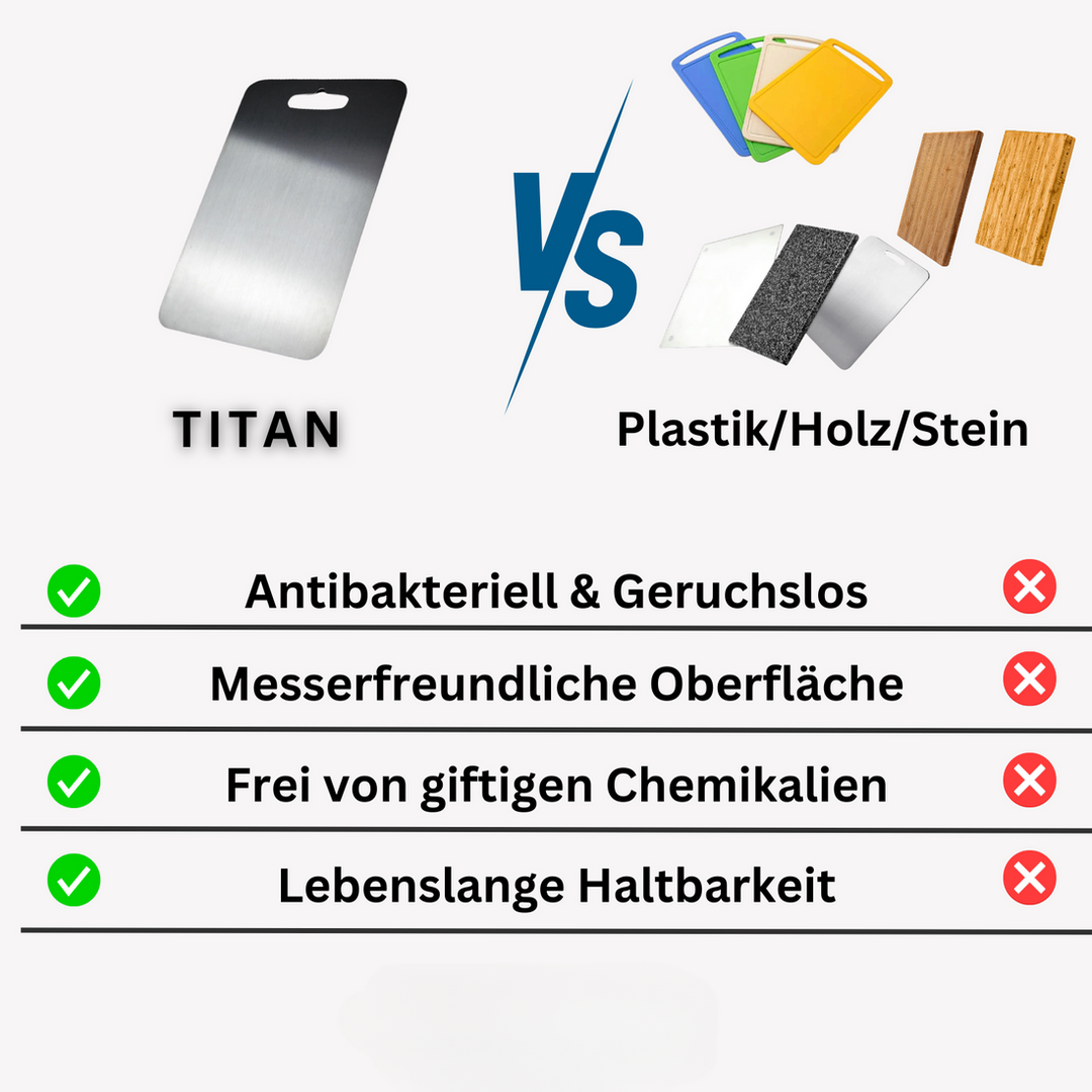 TitanCraft™ - 100%-Titan-Schneidebrett.