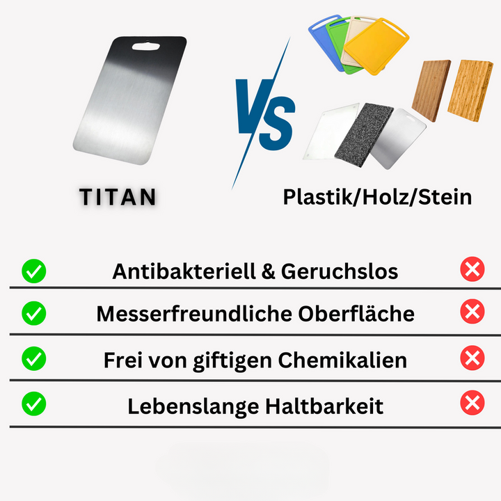 TitanCraft™ - 100%-Titan-Schneidebrett