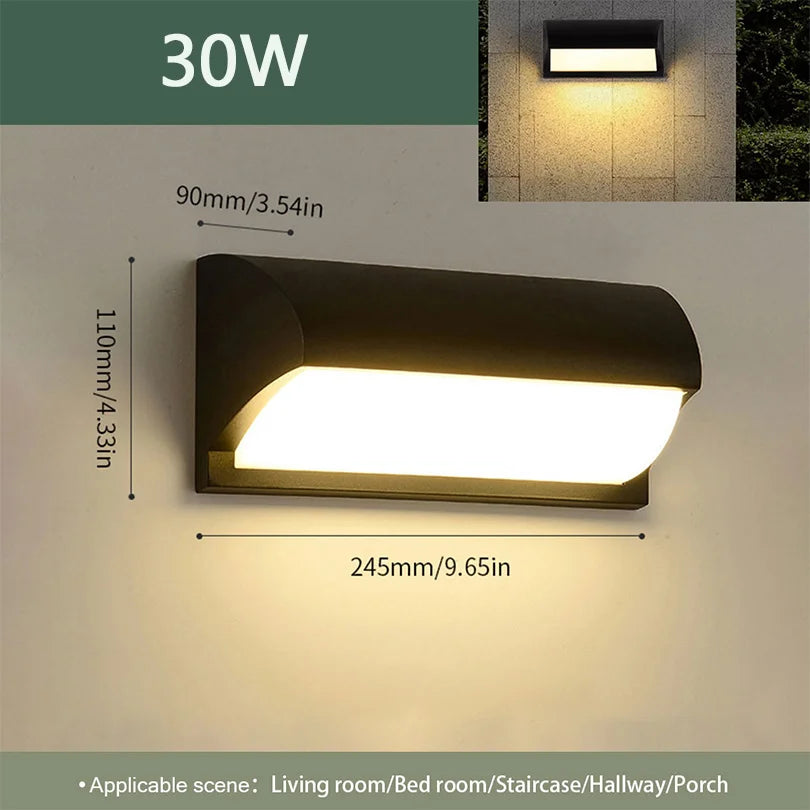 SturmLicht™ Außen LED Wandleuchte Bewegungsmelder