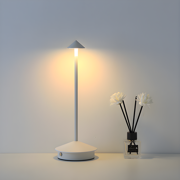 Aura-Moderne Kabellose LED Tischlampe.