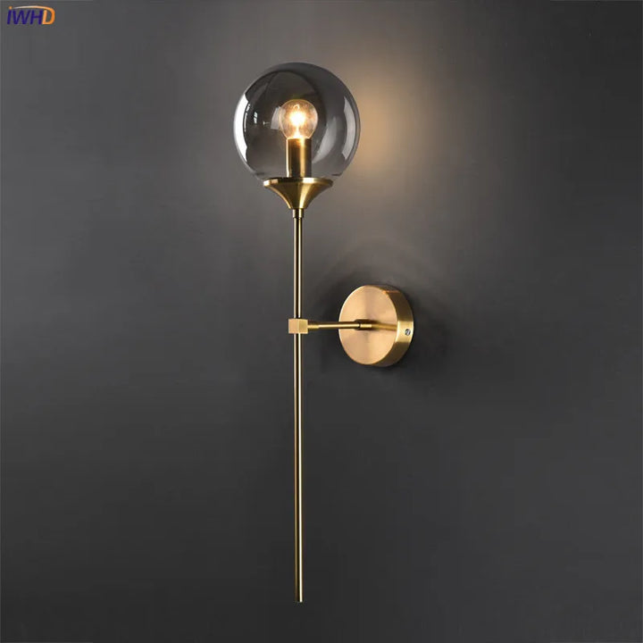 AuriGlobe™ LED Wandleuchte Glas Kugel