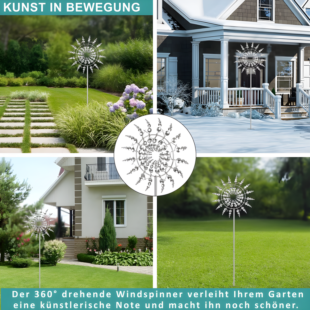 GlanzBlume™ Windmühle Deko