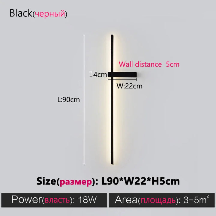 LineaLux™ LED Wandleuchte lineare Streifen