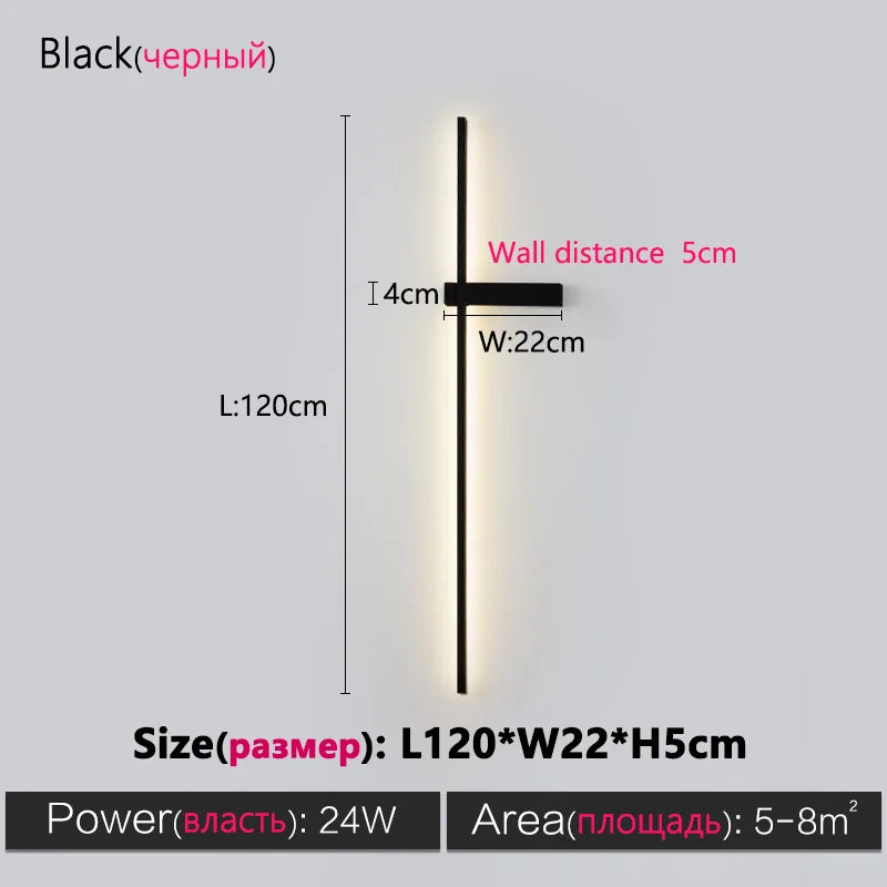 LineaLux™ LED Wandleuchte lineare Streifen