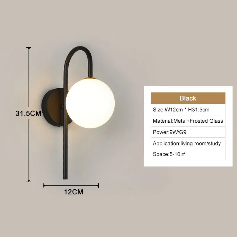 LichtWerk™ LED Wandleuchte Bewegungssensor Touch-Dimmer