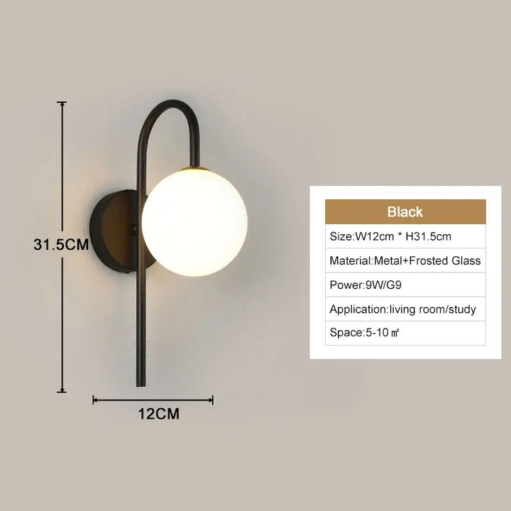 LichtWerk™ LED Wandleuchte Bewegungssensor Touch-Dimmer