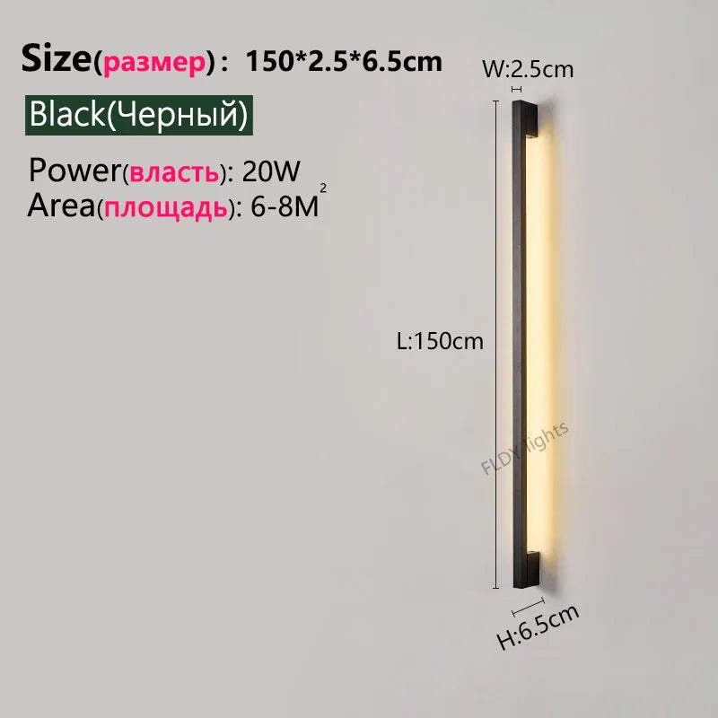 LumaNord™ Moderne LED Wandleuchte