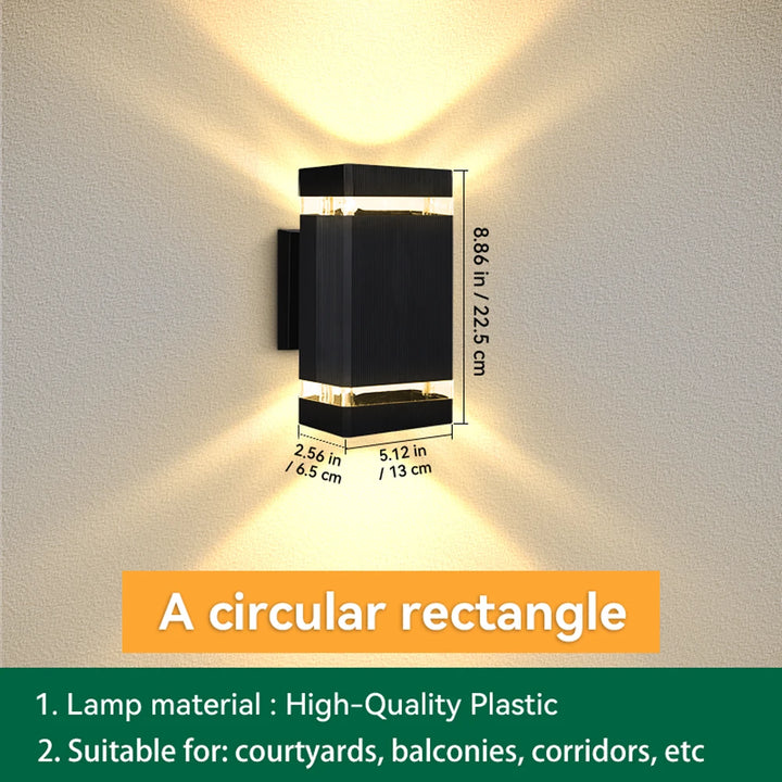 DoorGuard™ LED Wandleuchte wasserdicht Auße.