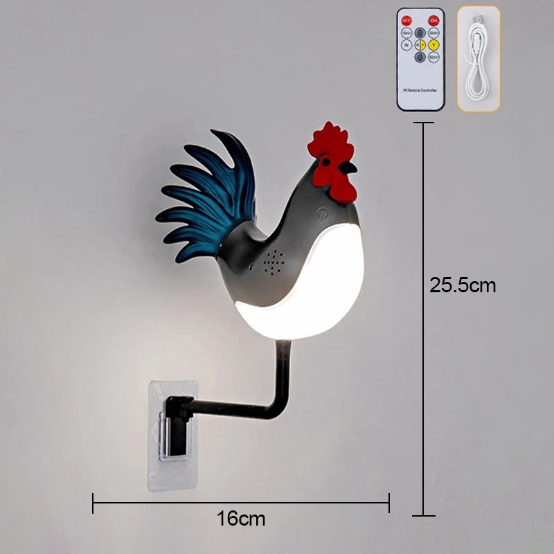 RustikLux™ LED Hahn Wandleuchte wiederaufladbar