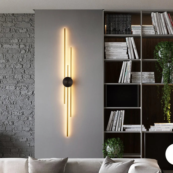 NordLumen™ LED Wandleuchte Aluminium Linear