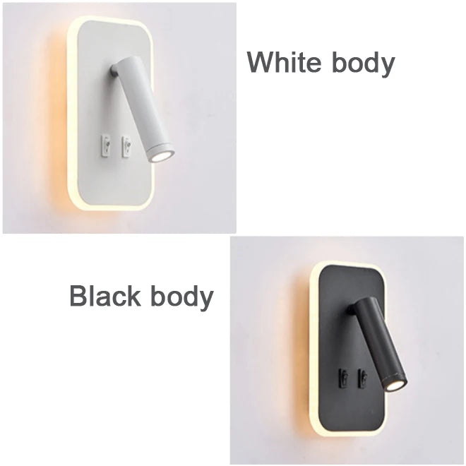 BeamNest™ LED Wandleuchte Drehbar Hintergrundlicht