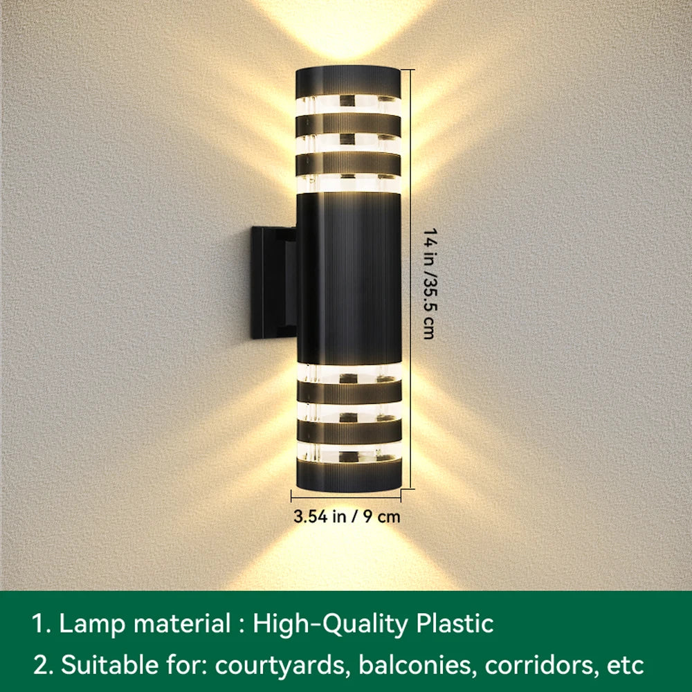DoorGuard™ LED Wandleuchte wasserdicht Auße.