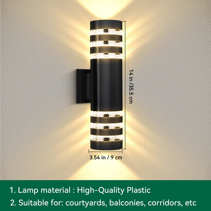 DoorGuard™ LED Wandleuchte wasserdicht Auße.