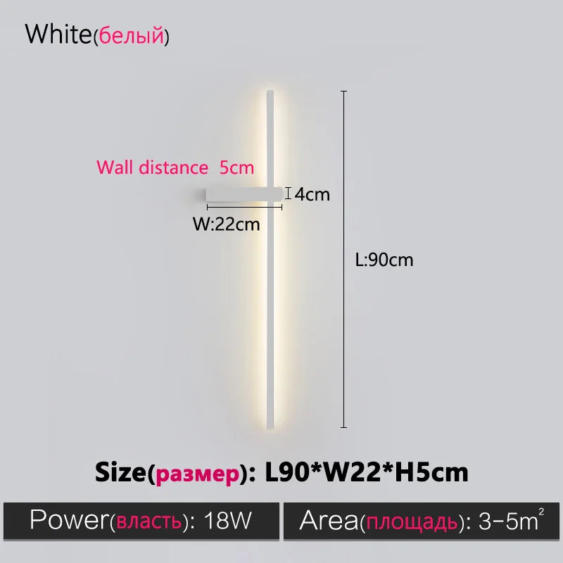 LineaLux™ LED Wandleuchte lineare Streifen