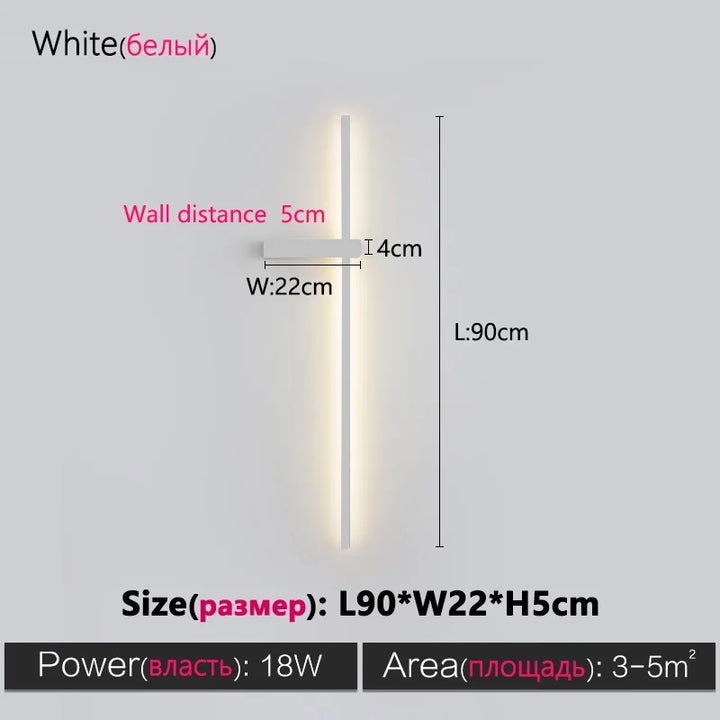 LineaLux™ LED Wandleuchte lineare Streifen