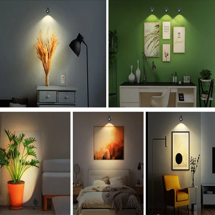 VoltAero™ LED Wandleuchte batteriebetrieben 3-Farbmodi