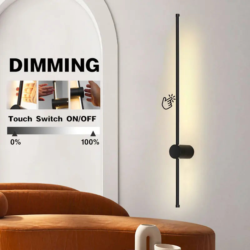 NordLicht™ LED Wandleuchte Schwenkarm Dimmer