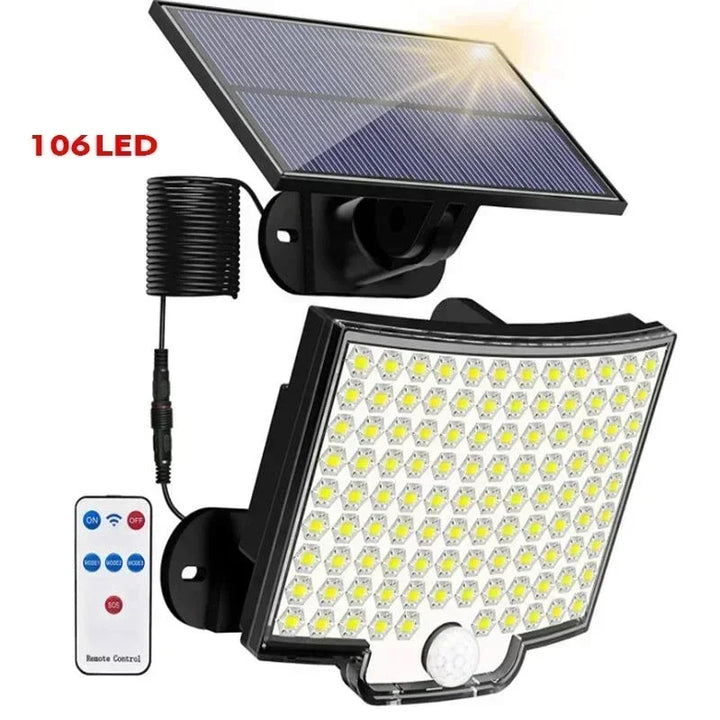 SolarGuard™ Smart Solar Wandleuchte Außen