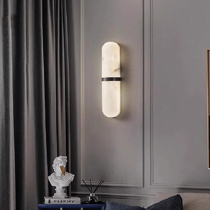 MarmoLux™ LED Wandleuchte Marmor Kupfer