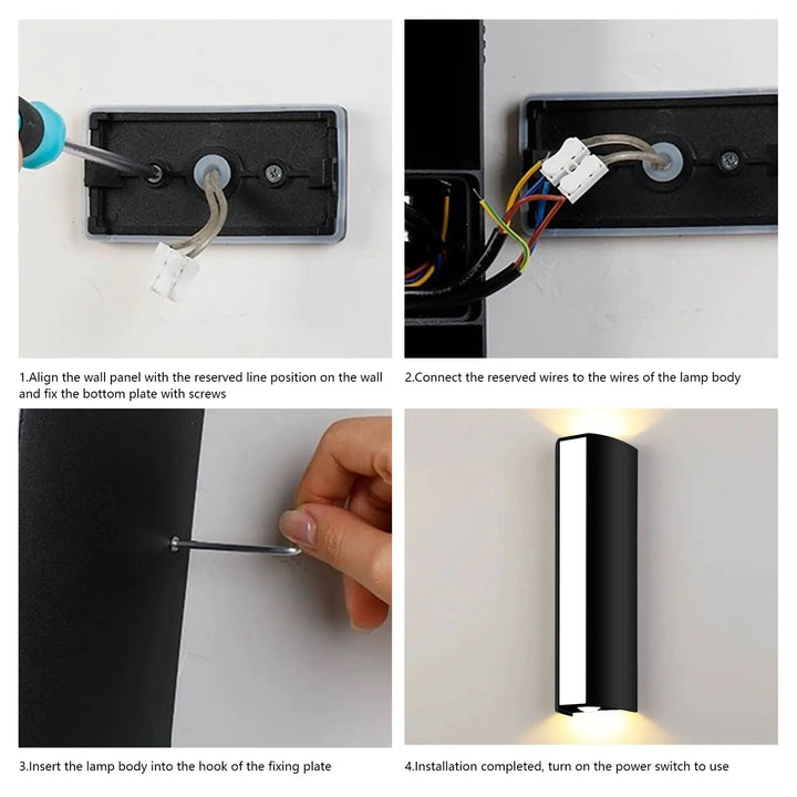 AquaBeam™ Up&Down LED-Wandlampe