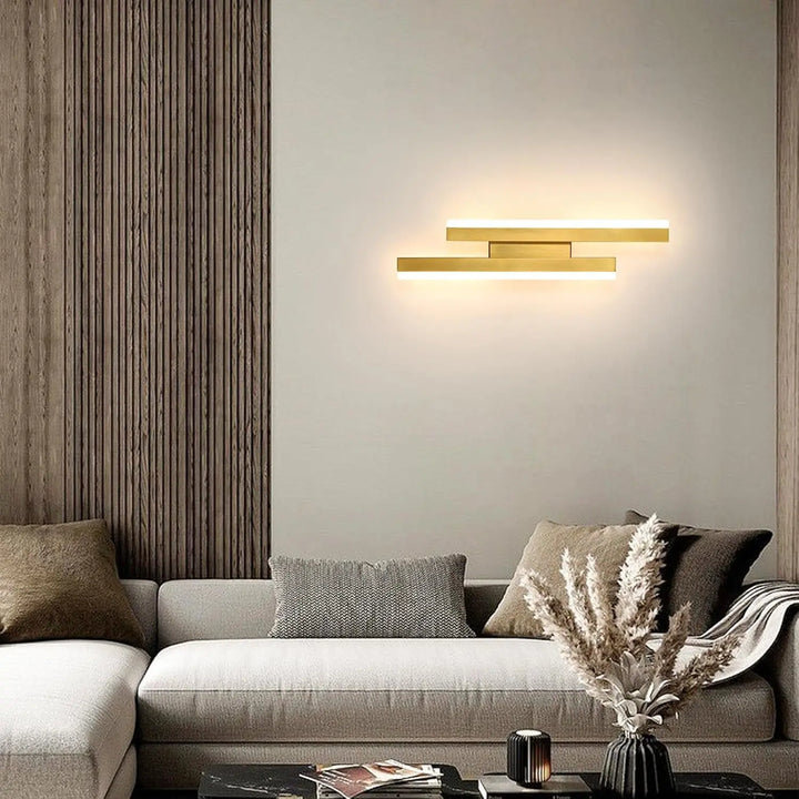 AurumLux™ LED Wandleuchte Gold 3 Farbtemperaturen