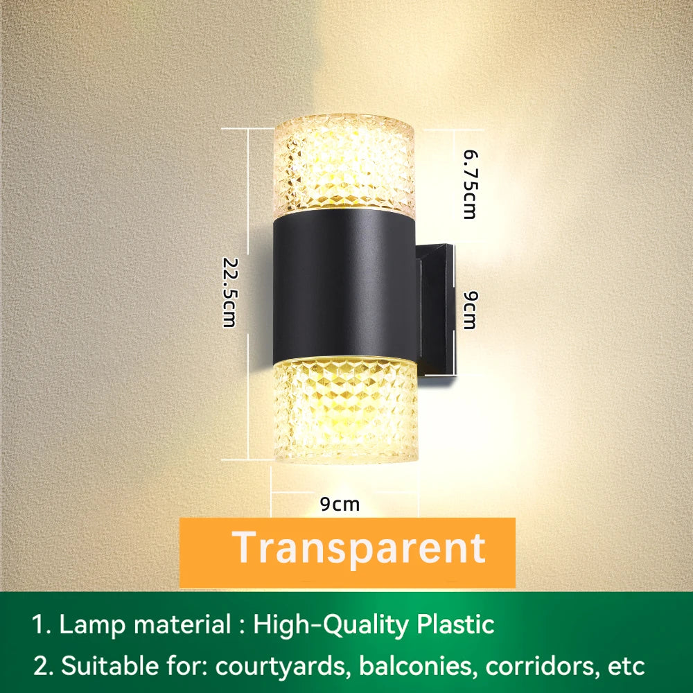 DoorGuard™ LED Wandleuchte wasserdicht Auße.