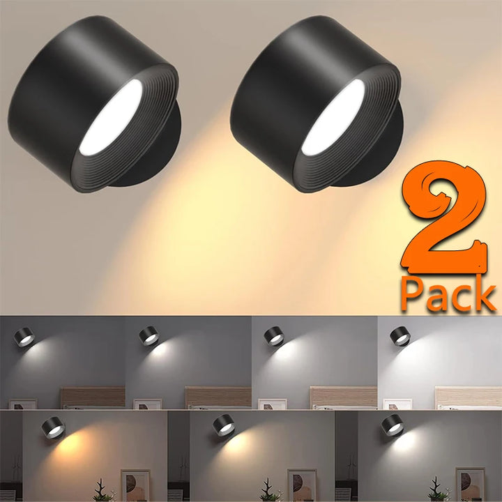 VoltAero™ LED Wandleuchte batteriebetrieben 3-Farbmodi