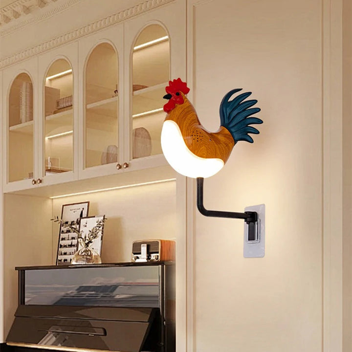 RustikLux™ LED Hahn Wandleuchte wiederaufladbar