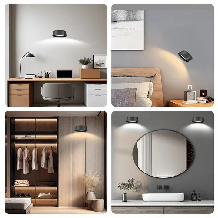 VoltAero™ LED Wandleuchte batteriebetrieben 3-Farbmodi