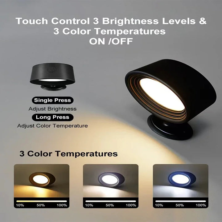 VoltAero™ LED Wandleuchte batteriebetrieben 3-Farbmodi
