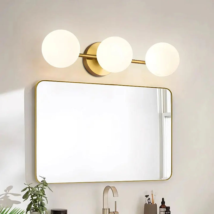 NordGlobe™ LED Wandleuchte Milchglas Kugel