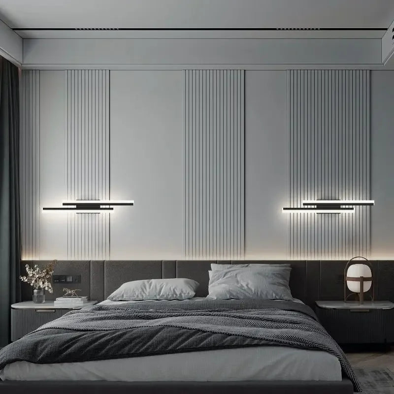 NetzVolt™ LED Wandleuchte Wechselstrom Aluminium