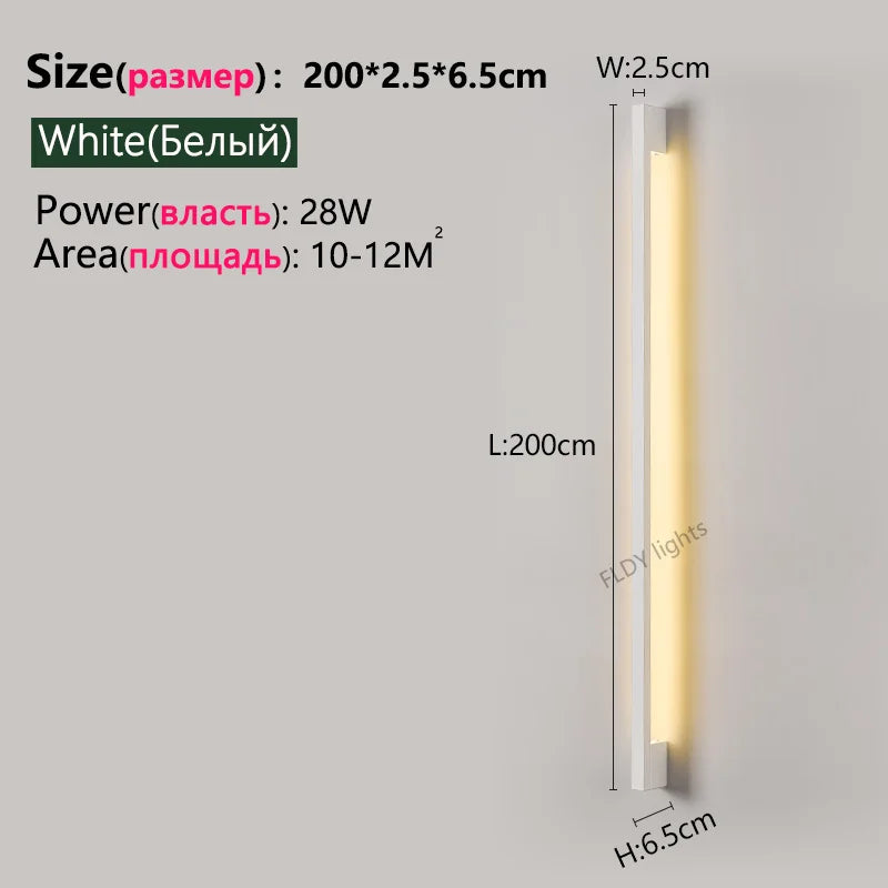 LumaNord™ Moderne LED Wandleuchte