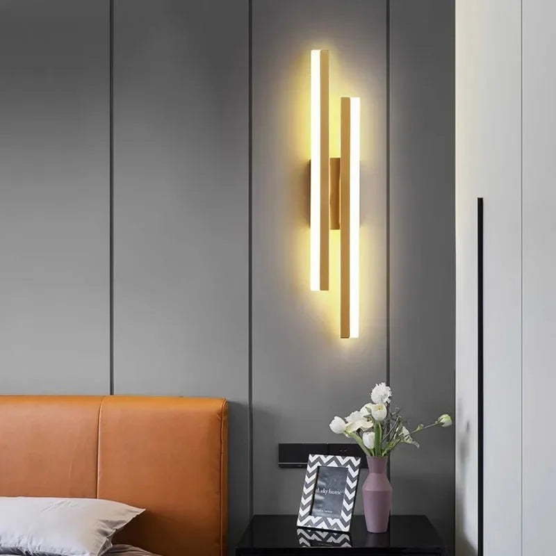 NetzVolt™ LED Wandleuchte Wechselstrom Aluminium