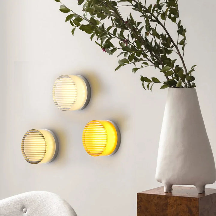 NordAura™ LED Wandleuchte Innen Atmosphäre
