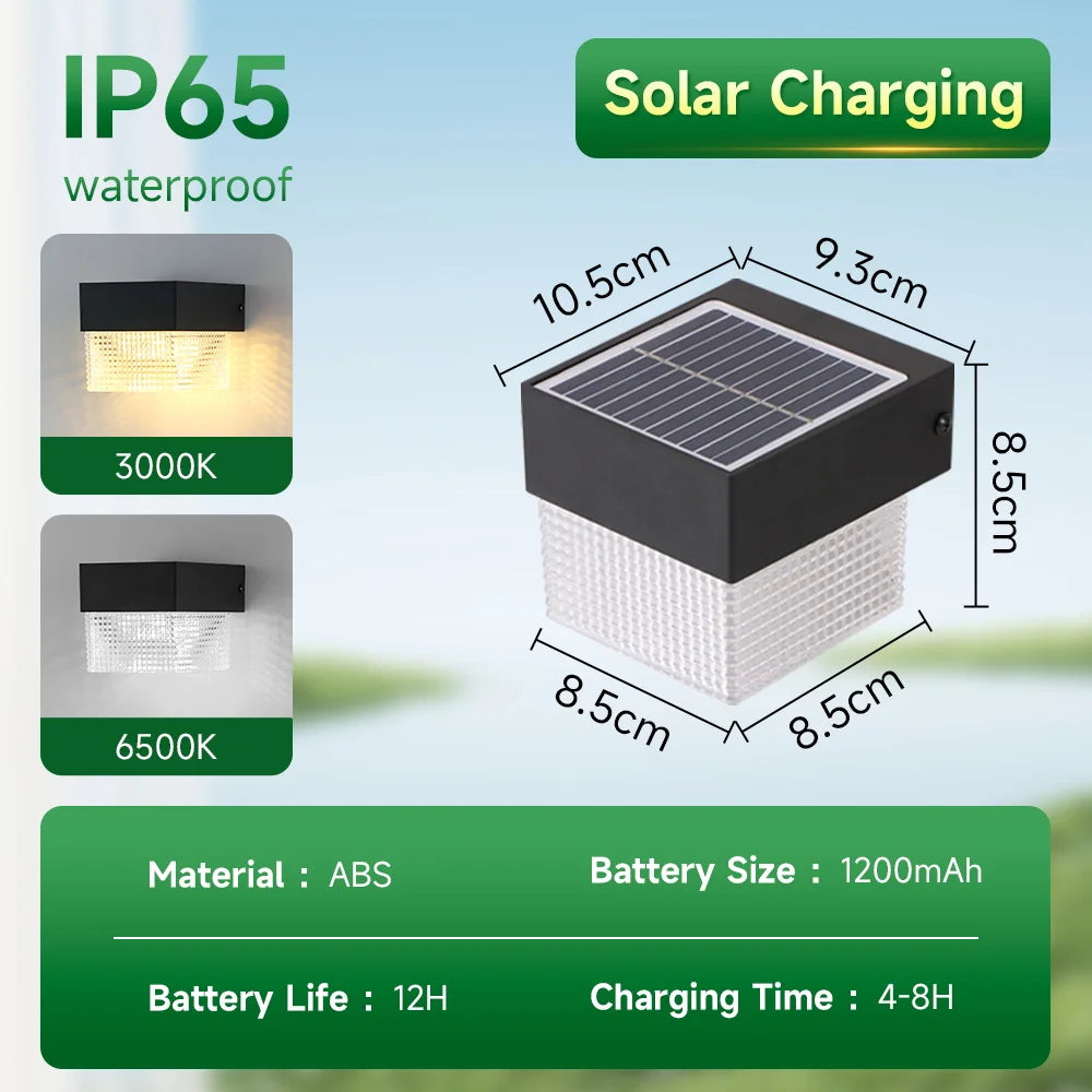SunWelle™ Solar Up&Down Wandleuchte IP65