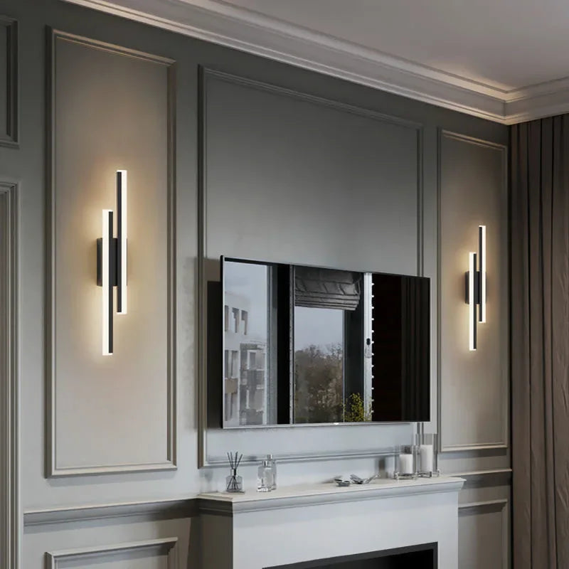 NetzVolt™ LED Wandleuchte Wechselstrom Aluminium