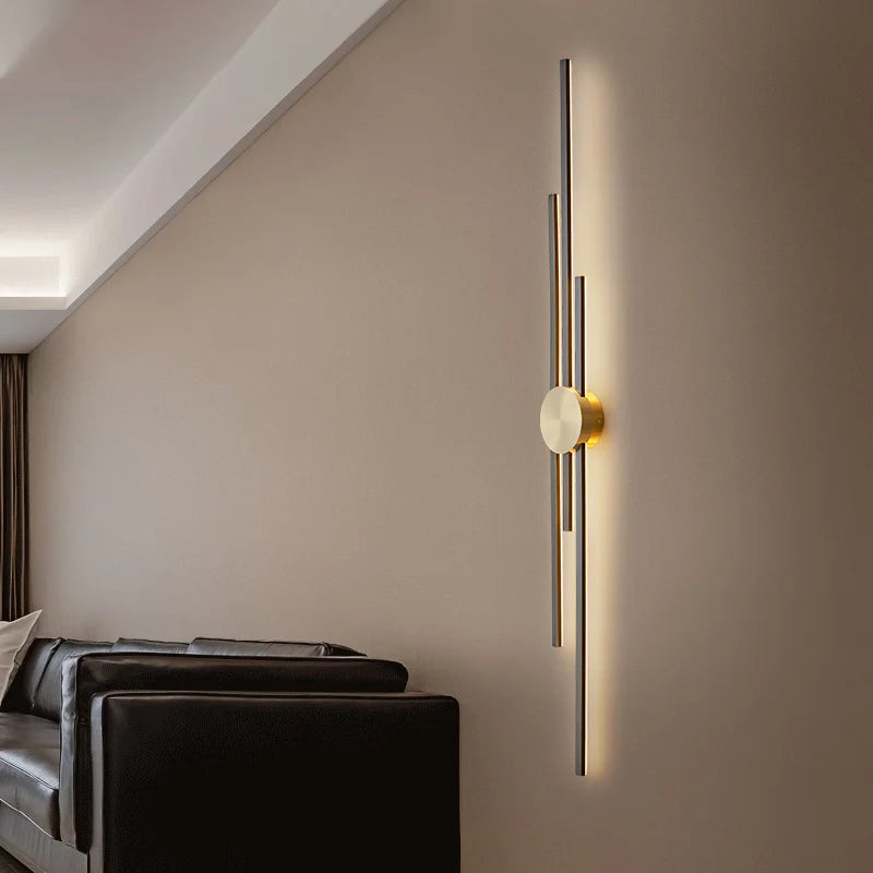 NordLumen™ LED Wandleuchte Aluminium Linear