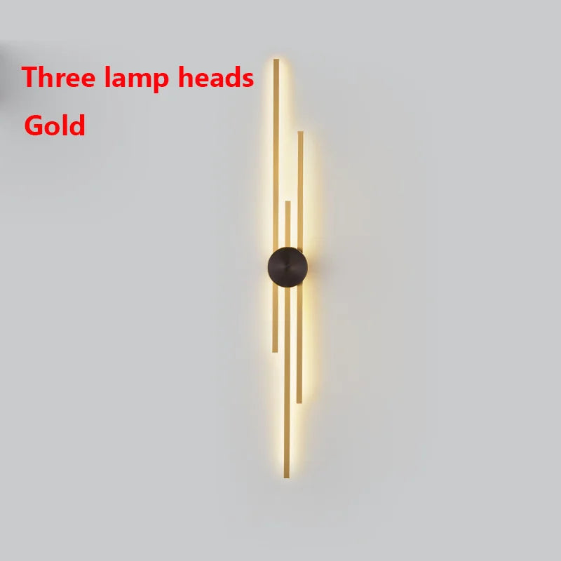 NordLumen™ LED Wandleuchte Aluminium Linear