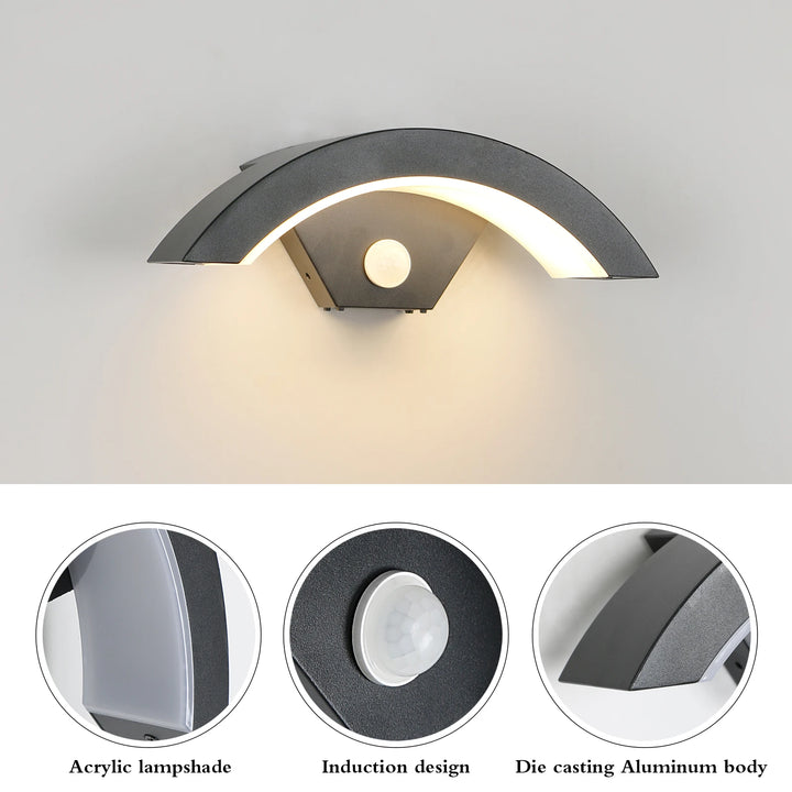 ArcGuard™ Bogen Wandleuchte Sensor LED