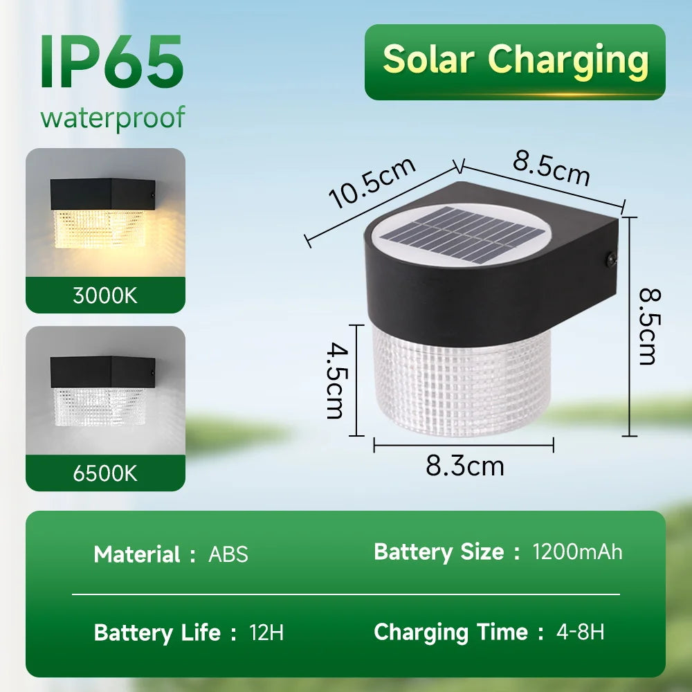 SunWelle™ Solar Up&Down Wandleuchte IP65