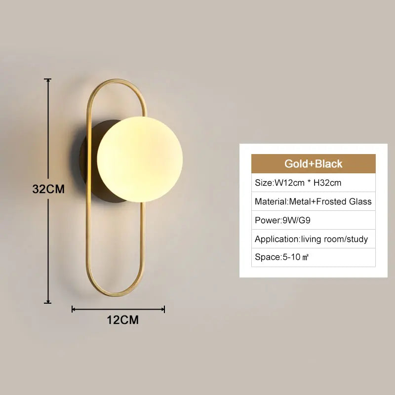 LichtWerk™ LED Wandleuchte Bewegungssensor Touch-Dimmer