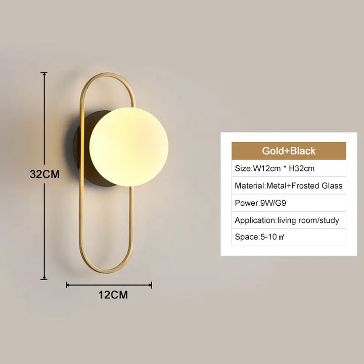 LichtWerk™ LED Wandleuchte Bewegungssensor Touch-Dimmer