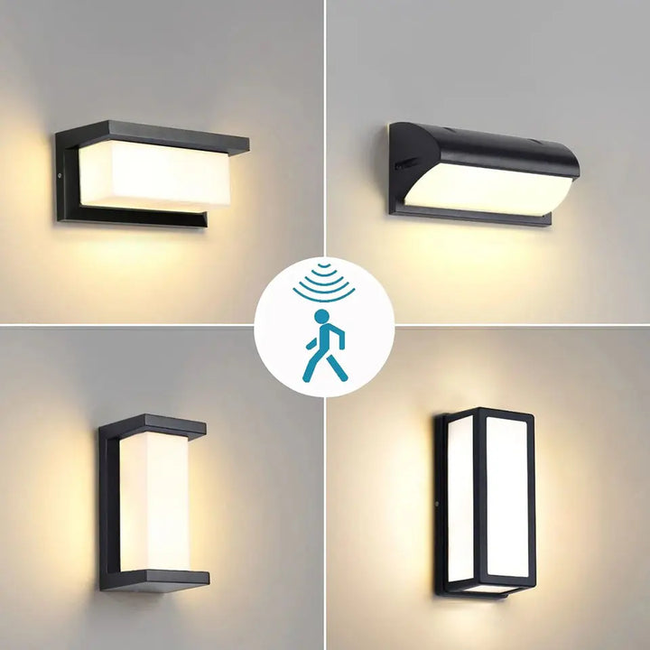 VoltAero™ RadarSensor LED-Wandleuchte IP55