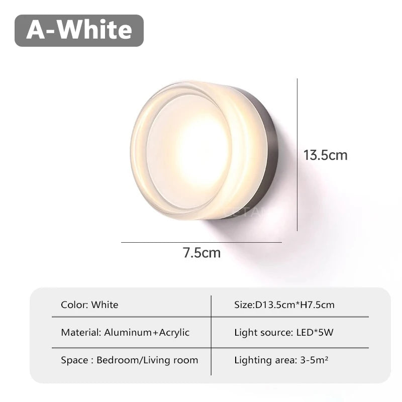 NordAura™ LED Wandleuchte Innen Atmosphäre