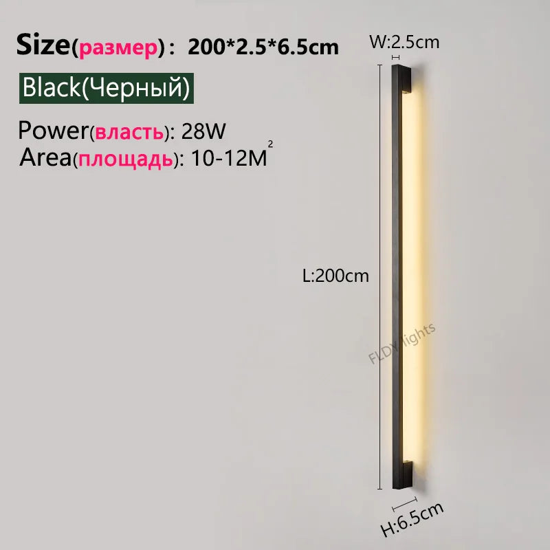 LumaNord™ Moderne LED Wandleuchte