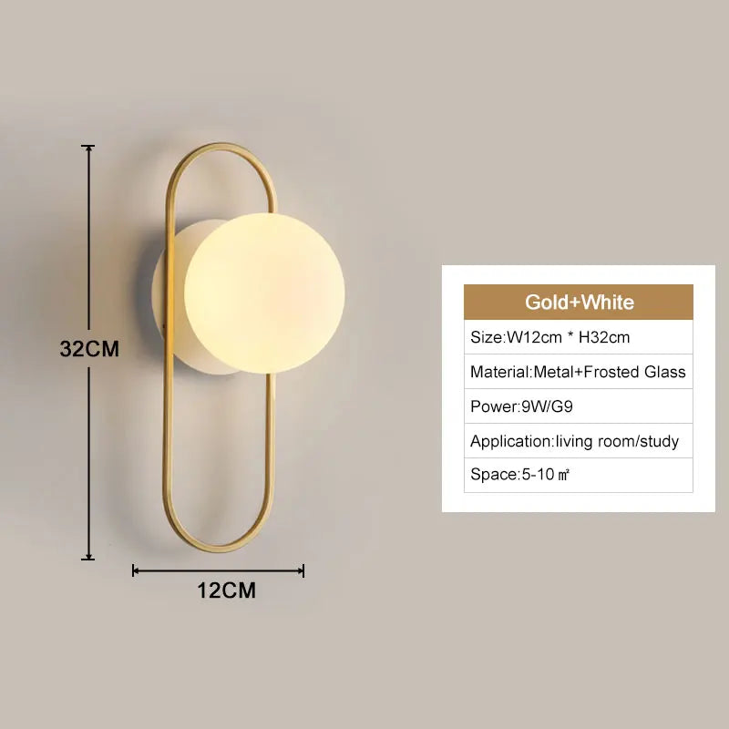 LichtWerk™ LED Wandleuchte Bewegungssensor Touch-Dimmer