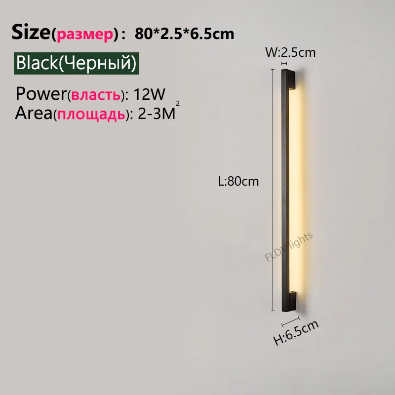 LumaNord™ Moderne LED Wandleuchte