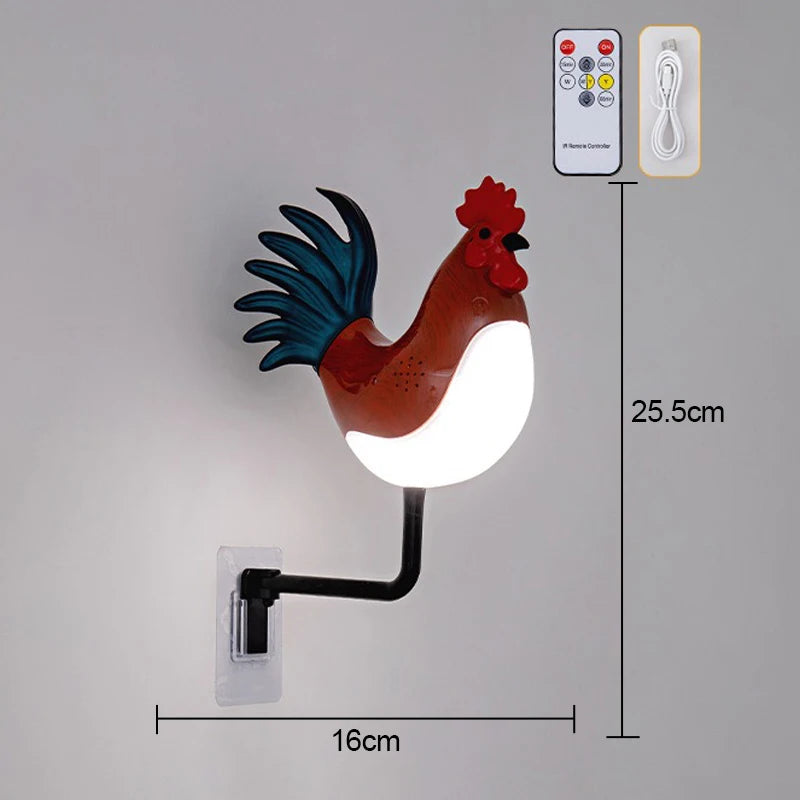 RustikLux™ LED Hahn Wandleuchte wiederaufladbar