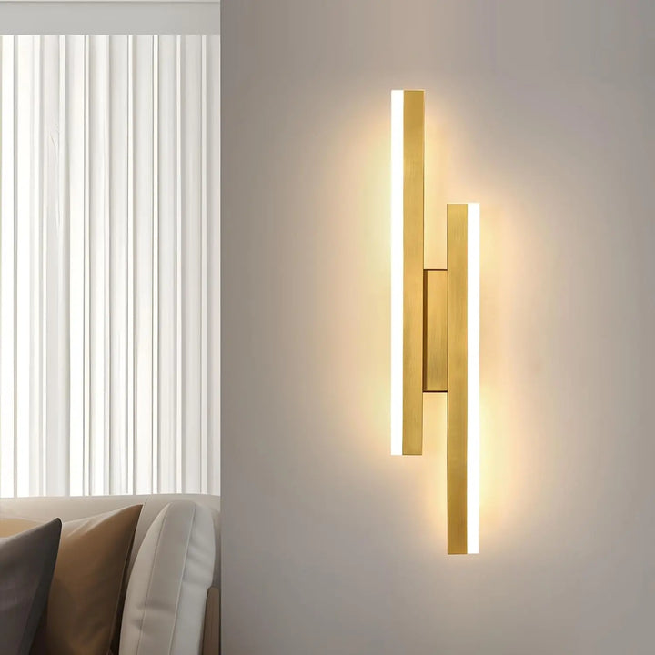 AurumLux™ LED Wandleuchte Gold 3 Farbtemperaturen